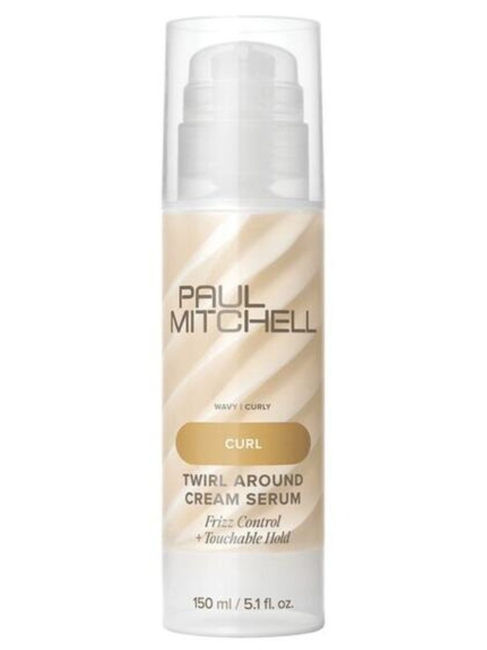Paul Mitchell Curl Twirl Around Cream Serum - Beige and Gold